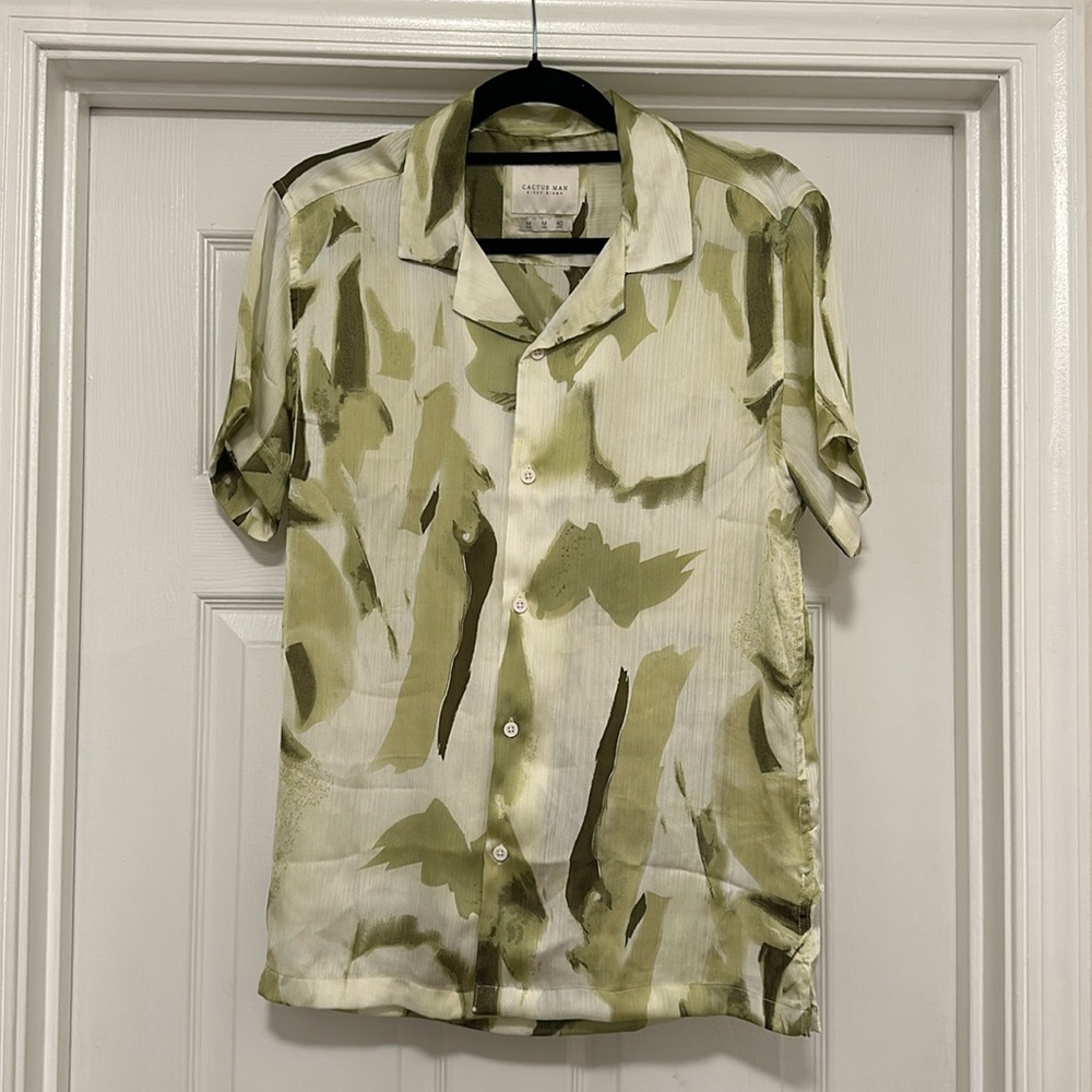 Cactus Man Button Up